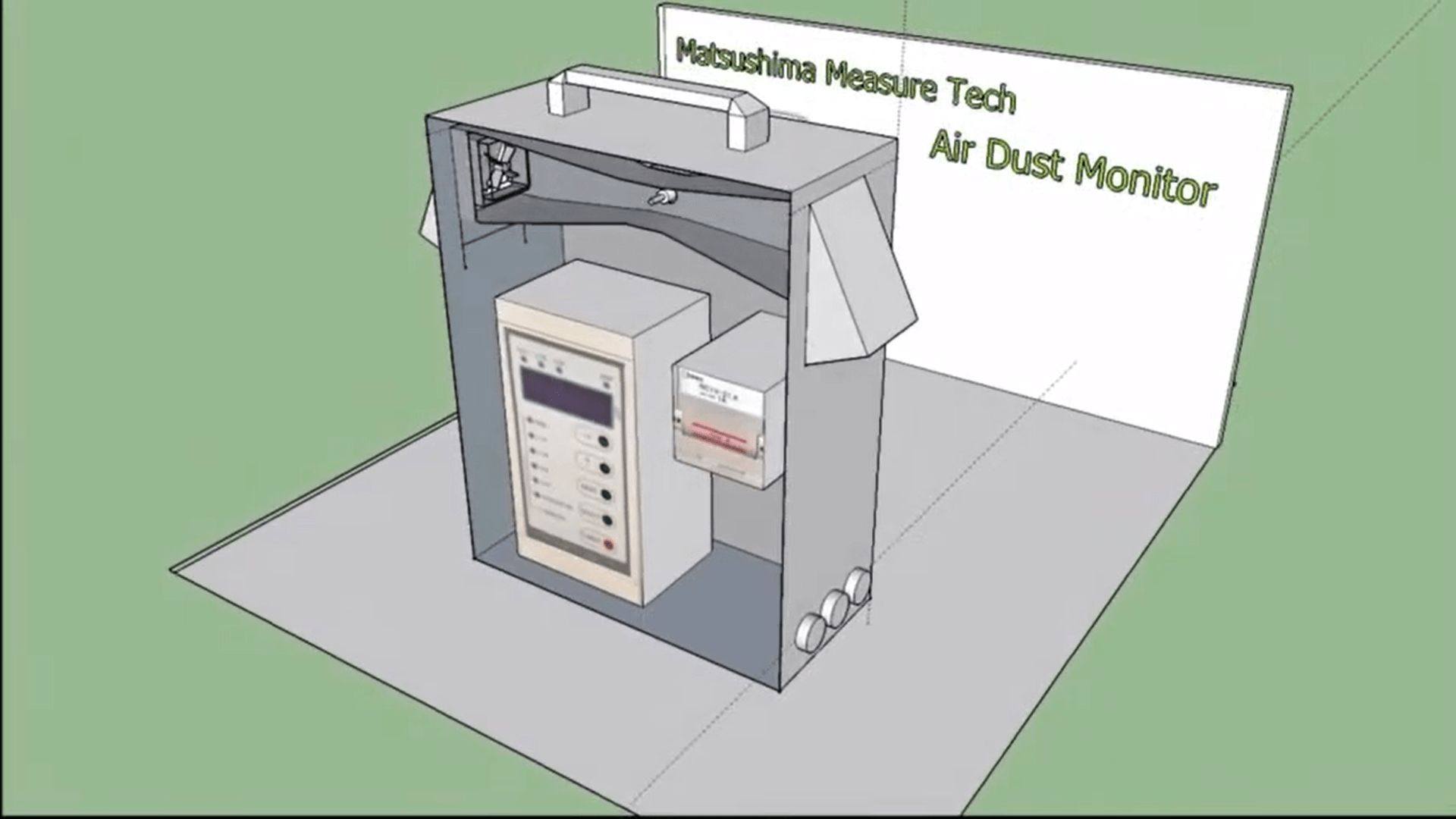 Вступительное видео Датчик пыли AIR DUST MONITOR (Воздушно-пылевой датчик)